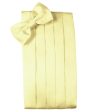 Banana Luxury Satin Cummerbund Hot on Sale