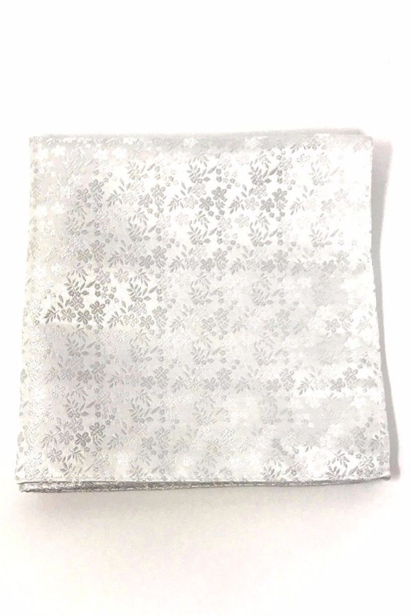 White Enchantment Pocket Square Online