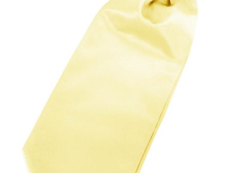 Canary Luxury Satin Cravat Fashion