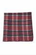 Red Madison Plaid Pocket Square Cheap