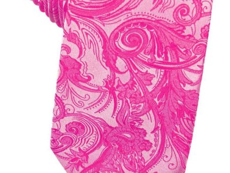 Fuchsia Tapestry Necktie Sale