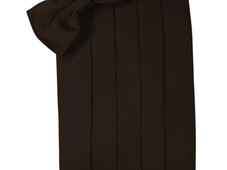 Truffle Luxury Satin Cummerbund For Cheap