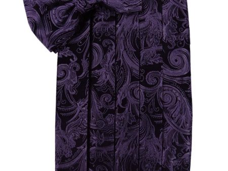 Berry Tapestry Cummerbund Online Hot Sale