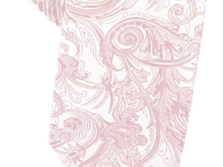 Blush Tapestry Necktie Fashion