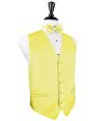 Lemon Venetian Tuxedo Vest Online now