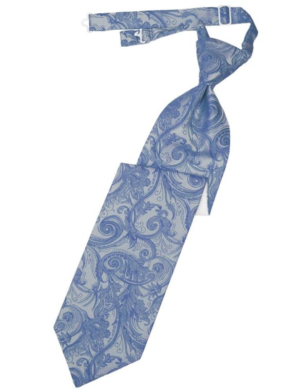 Cornflower Tapestry Necktie For Cheap