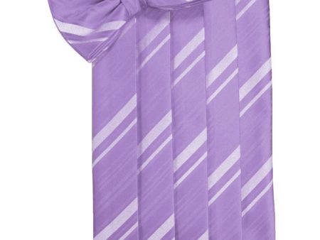 Wisteria Striped Satin Cummerbund Discount