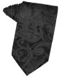 Pewter Tapestry Necktie For Cheap