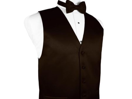 Truffle Luxury Satin Tuxedo Vest Fashion