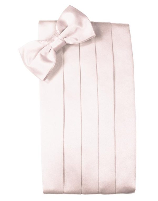 Blush Luxury Satin Cummerbund Hot on Sale