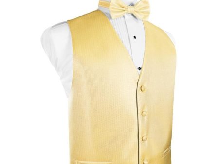 Buttercup Herringbone Tuxedo Vest Online Hot Sale