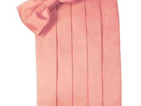 Coral Reef Luxury Satin Cummerbund Online