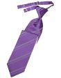 Wisteria Striped Satin Necktie Cheap