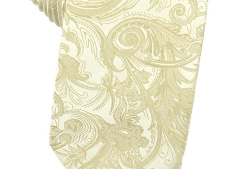 Ivory Tapestry Necktie Online now