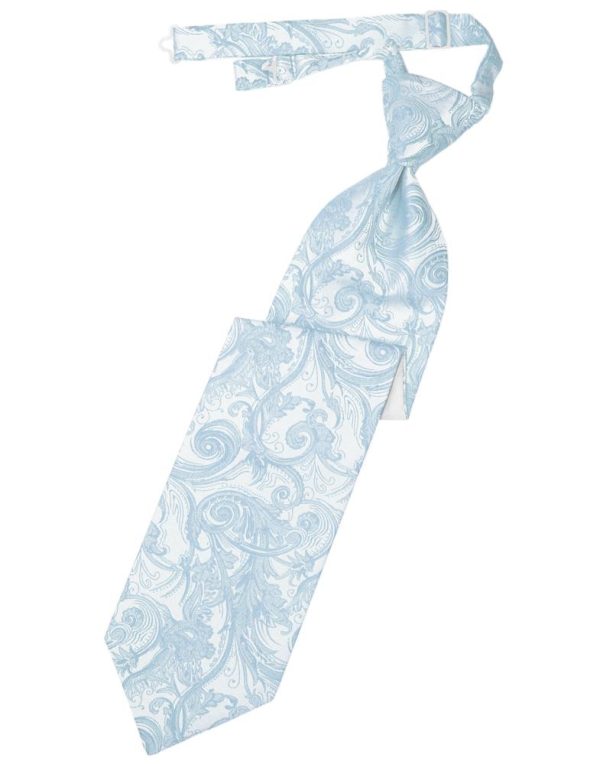 Light Blue Tapestry Necktie For Discount