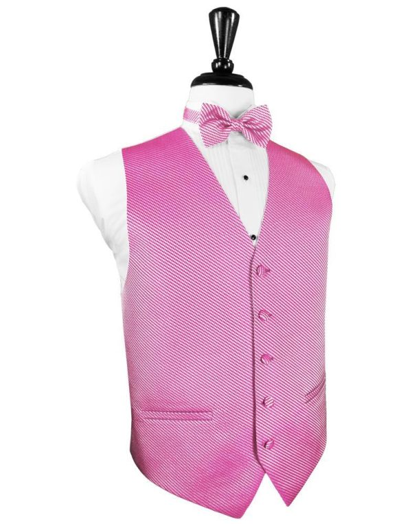 Bubblegum Venetian Tuxedo Vest Online Sale