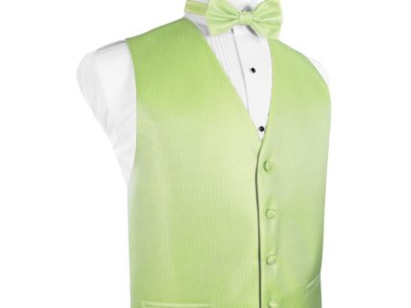 Kiwi Herringbone Tuxedo Vest Supply