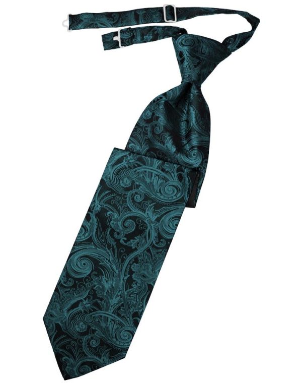 Jade Tapestry Necktie Sale