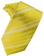 Willow Striped Satin Necktie on Sale