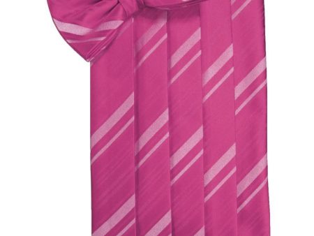 Watermelon Striped Satin Cummerbund For Cheap