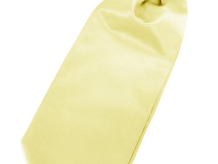 Banana Luxury Satin Cravat on Sale