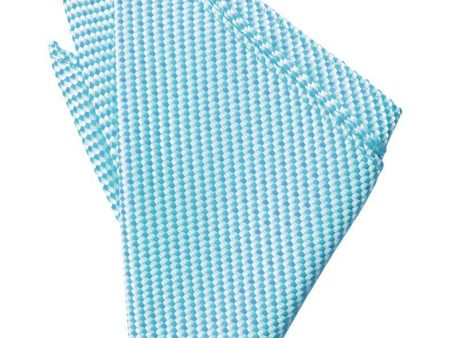 Turquoise Venetian Pocket Square Online Hot Sale