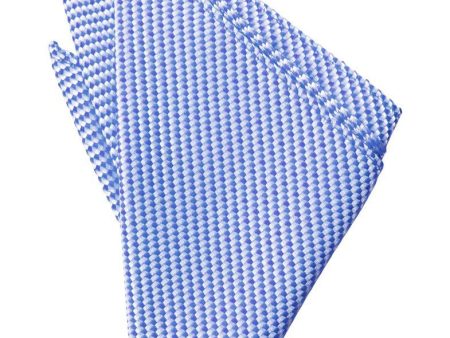 Sapphire Venetian Pocket Square For Sale