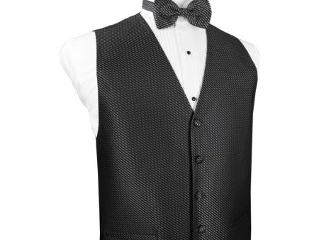 Asphalt Venetian Tuxedo Vest Online Sale