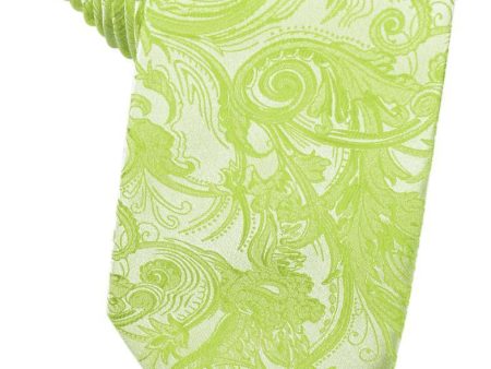 Lime Tapestry Necktie Supply