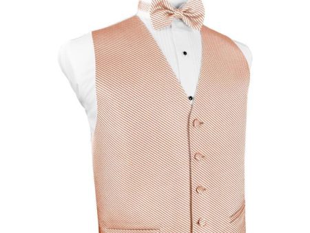 Coral Venetian Tuxedo Vest Online Sale