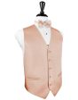 Coral Venetian Tuxedo Vest Online Sale