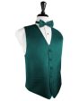 Jade Herringbone Tuxedo Vest Discount