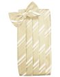 Bamboo Striped Satin Cummerbund Cheap