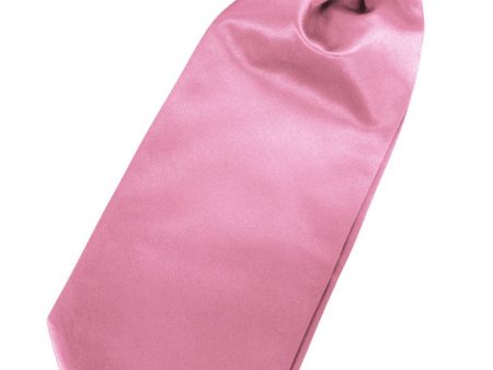 Rose Petal Luxury Satin Cravat Fashion