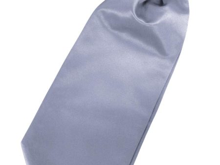 Periwinkle Luxury Satin Cravat Cheap