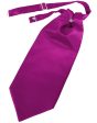 Fuchsia Luxury Satin Cravat For Discount