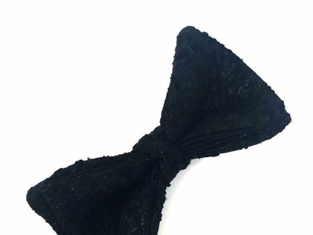 Black Laurent Bow Tie Discount