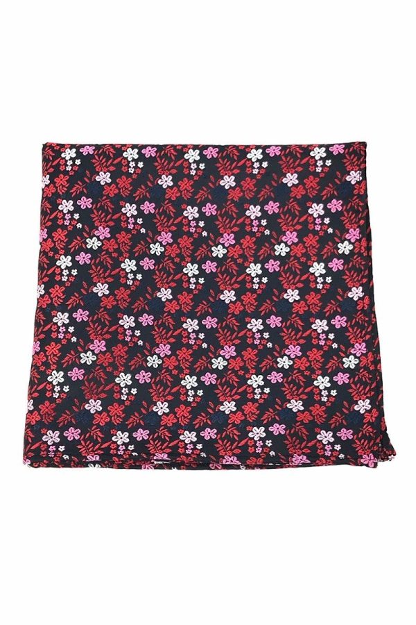 Red Enchantment Pocket Square Supply