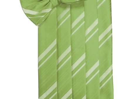 Clover Striped Satin Cummerbund For Cheap