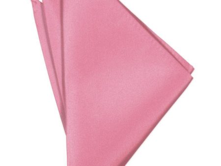 Rose Petal Luxury Satin Pocket Square on Sale