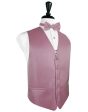 Rose Herringbone Tuxedo Vest For Sale