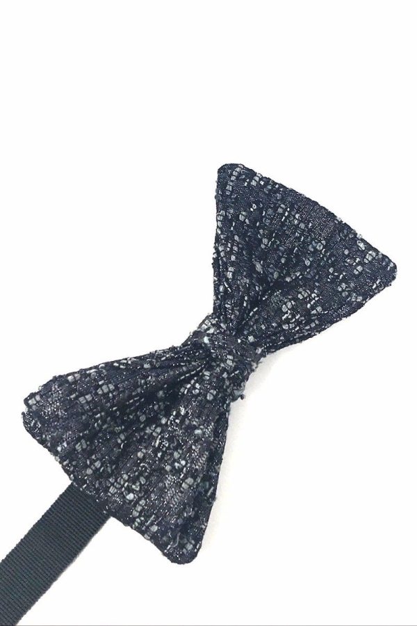 Graphite Laurent Bow Tie Discount