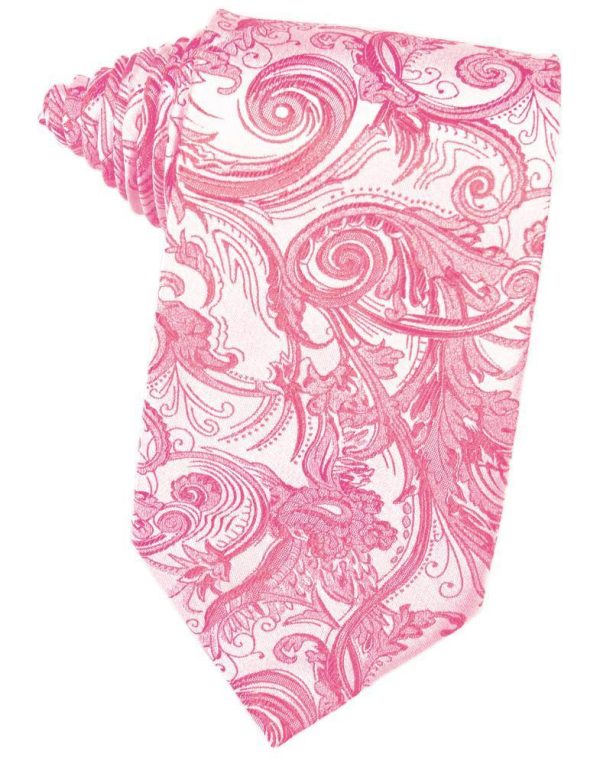 Bubblegum Tapestry Necktie Hot on Sale