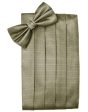 Bamboo Herringbone Cummerbund Online Sale