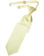 Banana Striped Satin Necktie Fashion