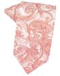 Coral Tapestry Necktie Discount