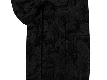 Black Tapestry Cummerbund Online