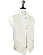 Ivory Venetian Tuxedo Vest For Discount