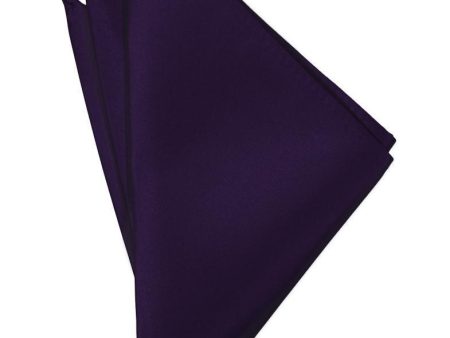 Amethyst Luxury Satin Pocket Square Hot on Sale