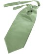 Sage Luxury Satin Cravat Fashion